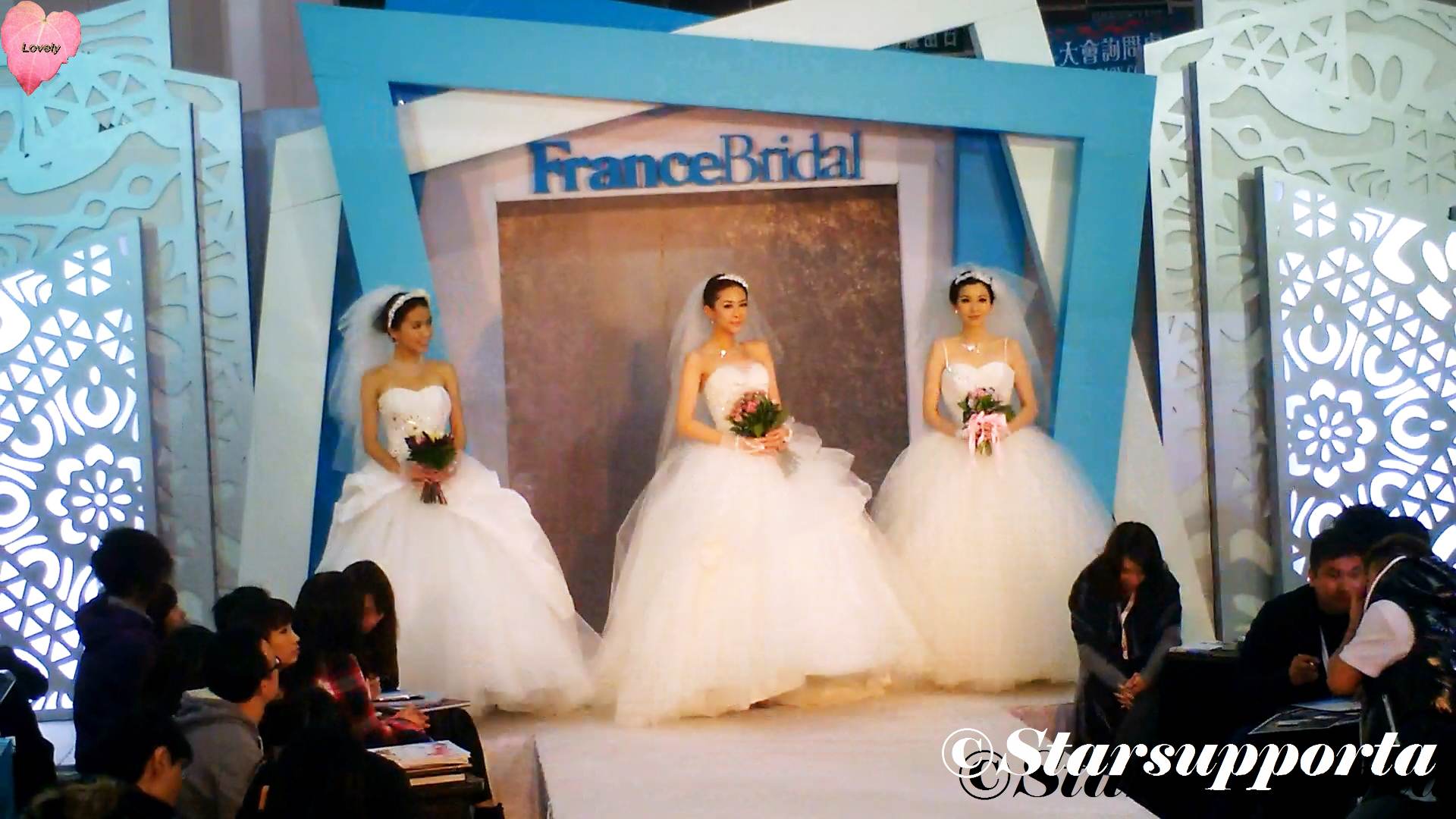20111218 聖誔婚紗、婚宴及結婚服務博覽 - France Bridal @ 香港會議展覽中心 HKCEC (video)